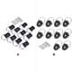 thumbnail image 4 of Riwesomey 10 piezas de acero inoxidable Kayak Tie Downs RV Trailer Truck Bed Anillos de amarre Hebilla Floor Boat Parts Accesorios D Hook Type2 NO2 Riwesomey  VI014750-01, 4 of 6