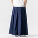 thumbnail image 3 of Ceisia Men's Gift Oversized Wide-Leg Maxi Pants Waist Pleats Drapey Casual Solid Multi-Color, 3 of 4
