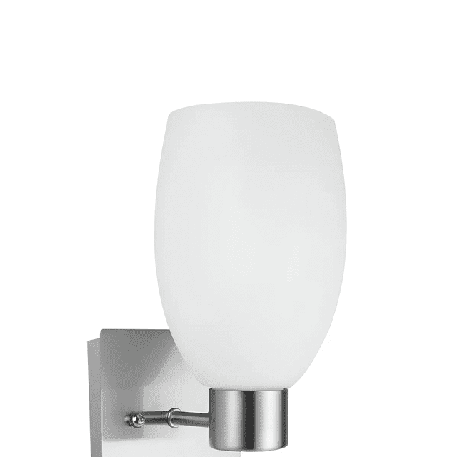 Lámpara Genova De Interior Sobreponer Base E27 Tecnolite Estructura Cristal Opalino Xtellar blanco