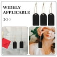 thumbnail image 2 of KAKOWELY hanging blackboard 50 Sets Double-Sided Writable Mini Chalkboard Tags with String Wooden Hanging Blackboard Labels Hanging Mini Wooden Chalkboard Tags, 2 of 5