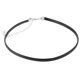 thumbnail image 2 of 10 collares negros para mujer: collar ajustable de cuero sintético, joyería gótica, regalo, gargantilla de moda, decoración para el cuello., 2 of 6