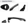 thumbnail image 4 of Manijas de puerta exterior del lado izquierdo de Unique Bargains para Kia Optima 2011-2015, reemplazo duradero de manija de puerta No.826512T010 ABS 1 pieza, 4 of 6