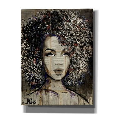 Epic Graffiti 'Wonder' by Loui Jover, Canvas Wall Art, 12"x16"
