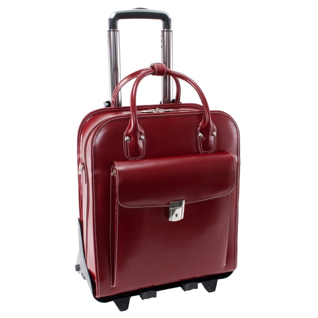 Maletín para Laptop McKleinUSA LA Grange 15" Cuero con Ruedas