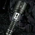thumbnail image 1 of Flashlight Rechargeable Powerful Super Brightness Camping Mountaineering XHP360 Lantern Large Aperture Outdoors Torch Display Screen Light No Battery, 1 of 9