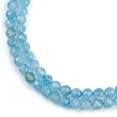 thumbnail image 4 of 5Strand Natural Blue Topaz Beads Strands Faceted Round 6mm Hole: 1mm 64~65pcs/strand 15.20~15.28 inch(38.6~38.8cm), 4 of 5