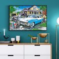 thumbnail image 4 of Kit de pintura de diamantes 5D Cars Full Round Drill Handicrafts (A1637 Blue Cars) Tmvgtek Oficina Multiescena Multifunción, 4 of 9