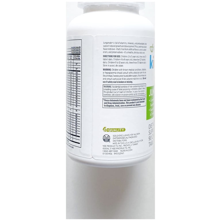 Pharmanex Nu Skin Kids Jungamals Vitamin & Mineral Supplement 