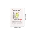 thumbnail image 3 of 3Pcs Encouragement Bunny Pocket Card, Uscallm Easter Bunny Pocket Card, Glow in The Dark Inspirational Message Card, Encouragement Greeting Card for Holiday Gift, Desktop Decorative Card with, 3 of 6