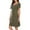 Green, variant on Cotton Cardigan Nightgown for Women Button Down Sleep Dress Short Sleeve Night Gowns Solid Color Short Sleep Dress Soft Comfy Loungewear 2025 Wine M