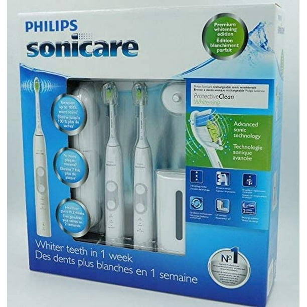 Philips Sonicare Kit de Poignée en Platine Propre et Protecteur