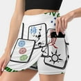 thumbnail image 2 of 2024 Mahjong Mah Jongg Game Is My Therapy Set Gifts Tiles Women's skirt Sport Skort Skirt With Pocket Fashion Korean Style, 2 of 6
