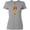 AC-Heather Grey, variant on Inktastic African American Girl, Girl Fireman, Firefighter Women's T-Shirt