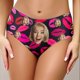 thumbnail image 1 of MKLEKYY Braguitas Cortas de Playa para Mujer, Moda para San Valentín, Diy, Estampadas, Sexys, de Tiro Bajo, 1 of 4