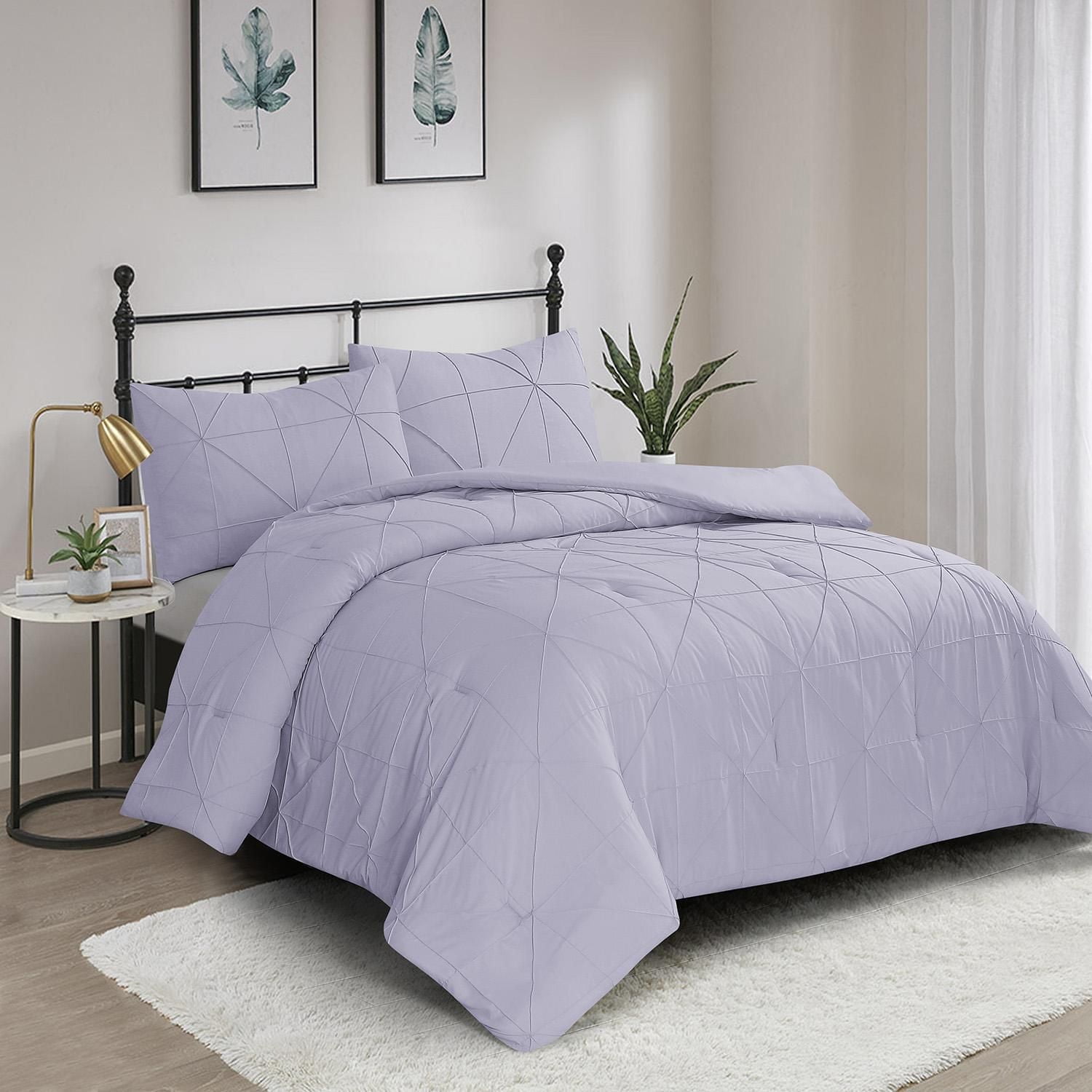 3 Pieces Hartford Pintuck Comforter Set