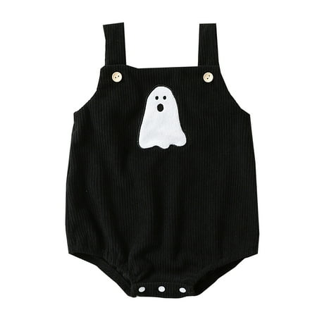 

Boys Girls Sleeveless Hat Pumpkins Print Romper Bodysuit Girls Halloween Shirt Baby Girl Clothes 3-6 Months Pumpkin Baby Clothes