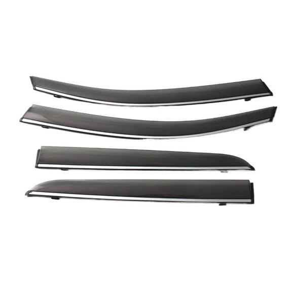 Side Window Visors For Kia Seltos MK1 2023 2024 Side Window Wind Deflectors Vent Visors Exterior Sun Wind Rain