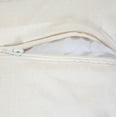 thumbnail image 4 of Ox Bay 20" x 20" Hand-Woven Pink/ White Geometric Organic Cotton Pillow Cover, 4 of 12