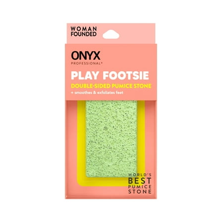 ONYX Professional Double-Sided 100% Siliglass Pumice Stone