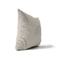 thumbnail image 3 of Plain Bows Match Taupe Throw Pillow, 3 of 4