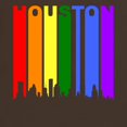thumbnail image 3 of CafePress - Houston Gay Pride Rainbow Cityscape T Shirt - Men's Classic Graphic Cotton T-Shirt, 3 of 4