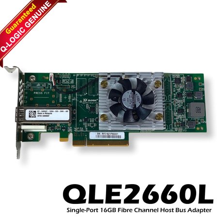 Dell QLogic QLE2660L 16Gb Fibre Channel Single Port Host Bus Adapter (4MNKF)