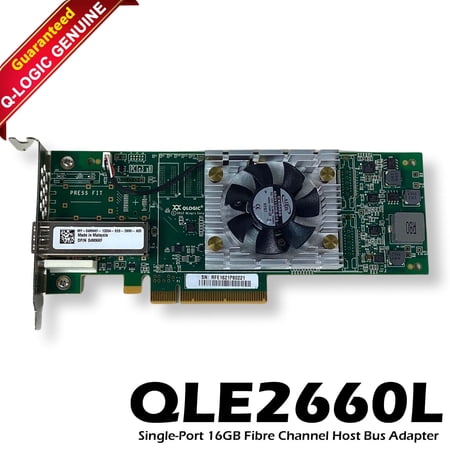 Dell QLogic QLE2660L 16Gb Fibre Channel Single Port Host Bus Adapter (4MNKF)