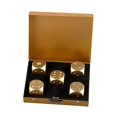thumbnail image 1 of 5pcs Aluminum Alloy Dices Set Metal Whisky Dice Stones Ice Cubes Bucket Reusable Keep Wine Chilling Dices Poker Party Dice Set, 1 of 5