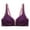 Violet, variante sur Cathalem Soutiens-Gorges Légers pour Femmes Grande Taille Couvrance Totale Dentelle à Armatures Dos Nageur, Rose 38