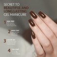 thumbnail image 4 of Esmalte de uñas en gel GAOY Brown, 16 ml, remoja y cura con luz UV, 4 of 6