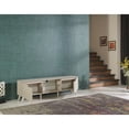 thumbnail image 3 of 67 - inch Solid Wood Beige Mid Century TV Stand with 2 Doors and Glass Shelf for Relaxing Living Rooms, 3 of 6