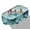 Green, variant on PUEDO Foldable Swimming Pool, Large Non-inflatable Adults Kids Outdoor Pools, with Stable Triangular Braces, Blue, (113" x 66" x 20")