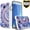Other, variant on Samsung Galaxy J3 Star/Express Prime 3/J3 Achieve/J3 2018/Amp Prime 3/Galaxy J3V 2018 Phone Case, With [HD Screen Protector]Dual Layers ShockProof Phone Cases Cover (Mandal Flower)