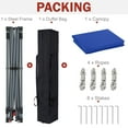 thumbnail image 4 of ABCCANOPY 10' x 10' Blue Outdoor Pop up Canopy Tent Camping Sun Shelter-Series, 4 of 7