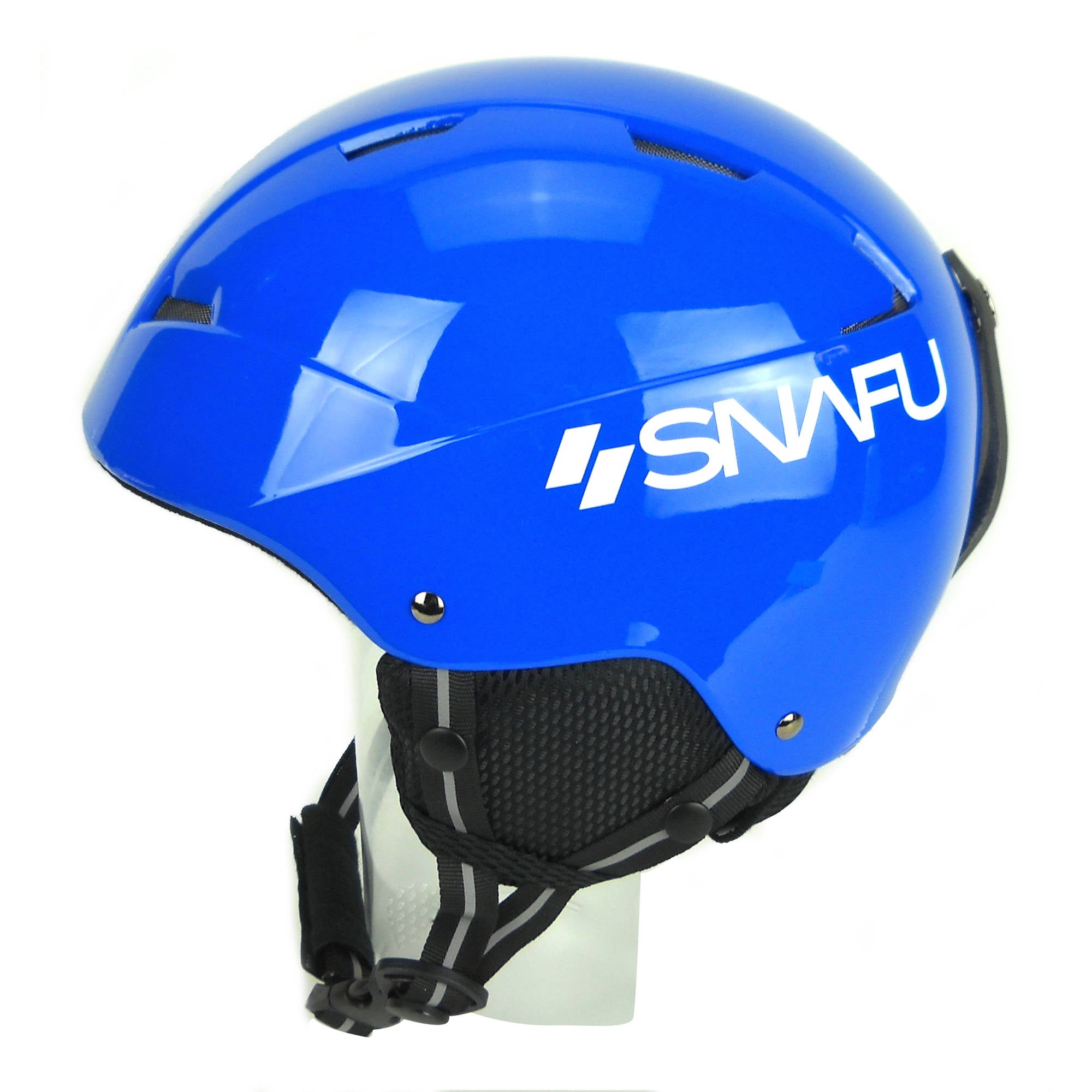 SNAFU Winter Sports Helmet, Gloss Blue, XS by
