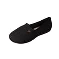 thumbnail image 2 of Women's Knit Flats, Slip-On Breathable Round Toe Casual Shoes, Soft Sole Lightweight Walking Shoes for Work Office Travel, 2 of 6