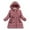S1-Purple, variant on Gyujnb Girls Hooded Down Coat & Mid-length Padded Jacket for Girls,Windproof Winter Warm Thick Soft Cold Weather-Protective Jacket,Size:6-7 Years