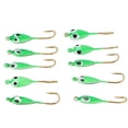 thumbnail image 1 of Ice Fishing Jigs, Baits Barbed 10Pcs Mini Lure Hooks  For Winter, 1 of 8