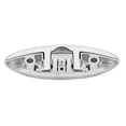 thumbnail image 1 of Taco plegable de material acero inoxidable de 6 pulgadas, taco de muelle abatible, 1 of 7