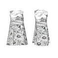 thumbnail image 7 of Logiee Country Farm Scene Print Summer Dresses for Women,Beach Sleeveless Flowy Pocket Tshirt Tank Sundresses,Women's Sleeveless Dress, 7 of 7