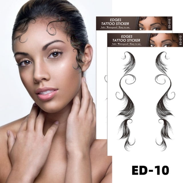Pegatinas Para El Pelo De Bebé, Borde Impermeable, Pelo Rizado, Herramienta De Maquillaje Para Peluquería Diy Para Mujer Cateissary CE008919-02