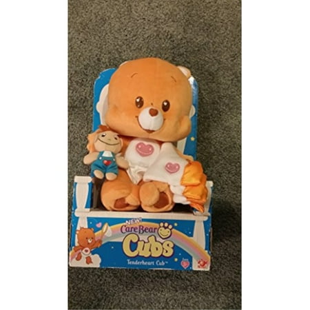 Care Bear Cubs:Tenderheart with Blankie and Teddy Bear