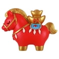 thumbnail image 3 of Fire Horse Decor, Year of the Horse 2026 Figurine, Red Horse Figurine, Chinese Fire Horse Decorations, 2026 Year of The Horse Statue Home Decoration for Fortune Wealth Attracting Gifts, 3 of 7