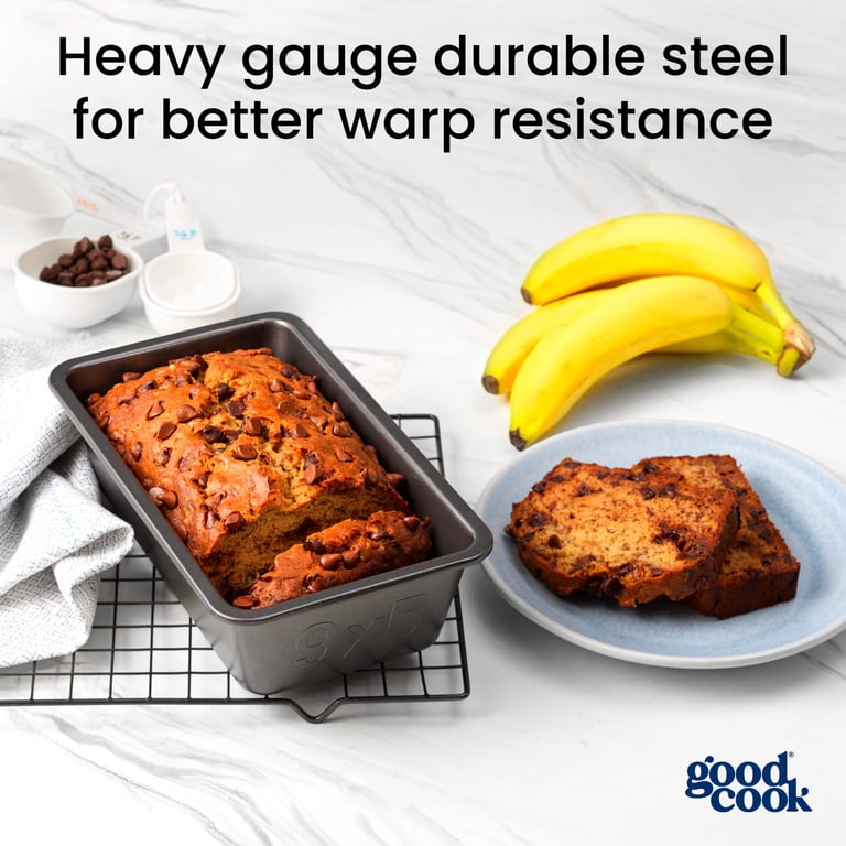 GoodCook Nonstick Steel Loaf Pan, 9" x 5" photo 7