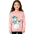 thumbnail image 3 of XXWXYD Christmas Sweater for Toddler Boy Girls, Reindeer Print Pullover Sweatshirt Tops, Kids Xmas Jumper Holiday Par𝗍y Outfit 2-7T, 3 of 4