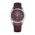 thumbnail image 1 of Up to 65% Off TPOFHS/ PD641-J Roman Numeral Scale Imitation Leather Watch Necklace Rings Earring Jewelry on Clearance, 1 of 1