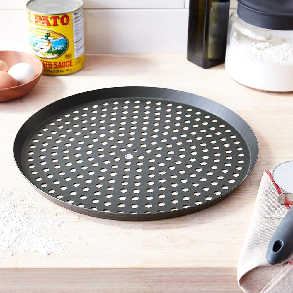 American Metalcraft SPA90092 9 x 2 Super Perforated Standard Weight  Aluminum Tapered / Nesting Pizza Pan - Yahoo Shopping