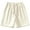 Beige, variant on Seeotter Men's Casual Classic Solid Shorts Drying Athletic Cotton Sweat Drawstring Shorts With Pockets
