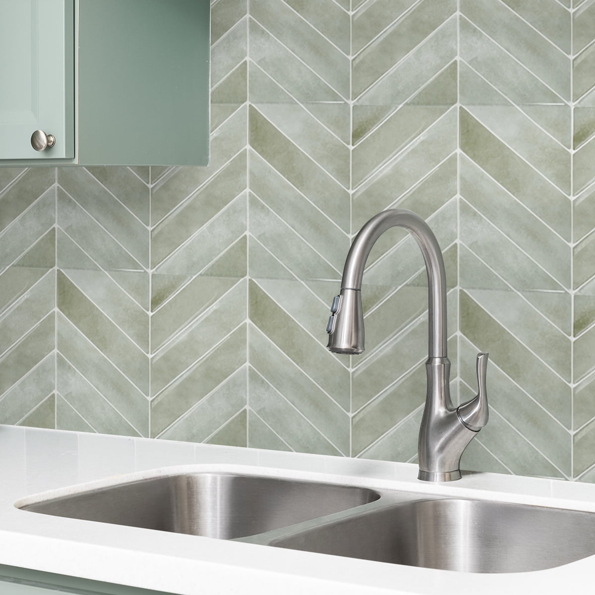Peel and Stick Backsplash - 20 Sheets of 11.4" x 9" - 3D Adhesive Peel and Stick Tile Backsplash for Kitchen, Bathroom, Wall Tile