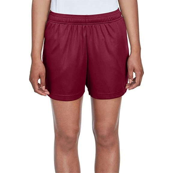 TT11SHW Team 365 Ladies' Zone Performance Short Sport Maroon XL